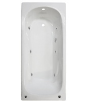 Ванна Goldman Donni 180x80 (без ручек) с гидромассажем