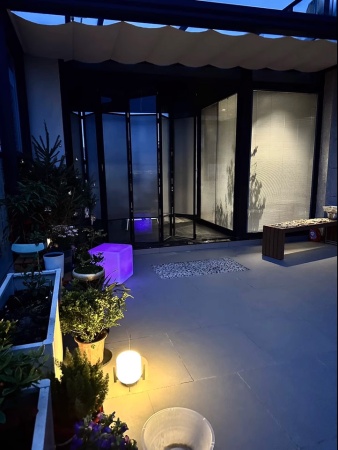 Светильник Куб 35 питание от сети 220В, RGB